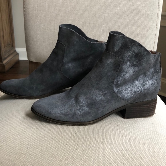 Lucky Brand Shoes - Lucky Brand Shimmer Gray Booties